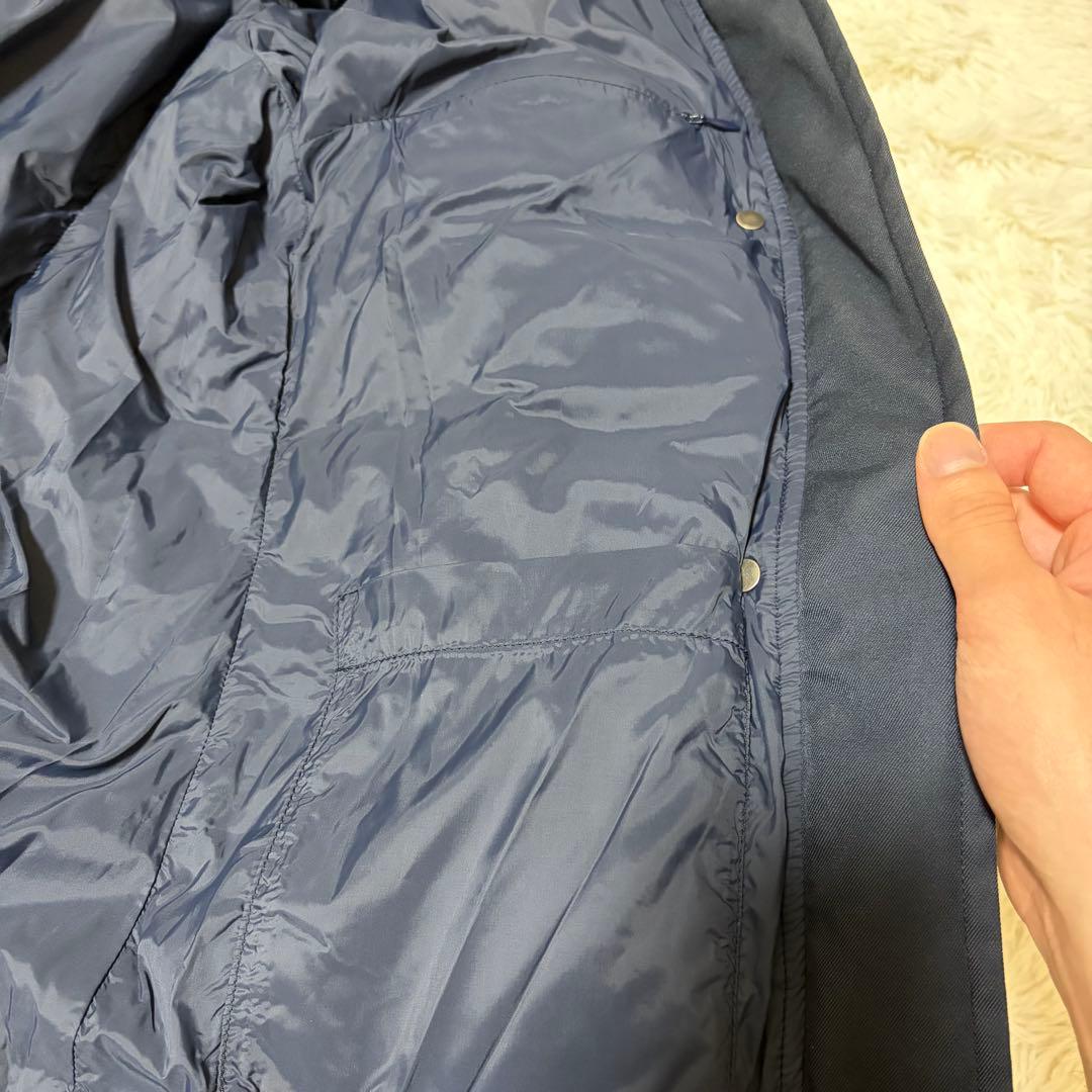 【美品】ピレネックス　GRENOBLE グルノーブル ダウン ネイビー　M 38