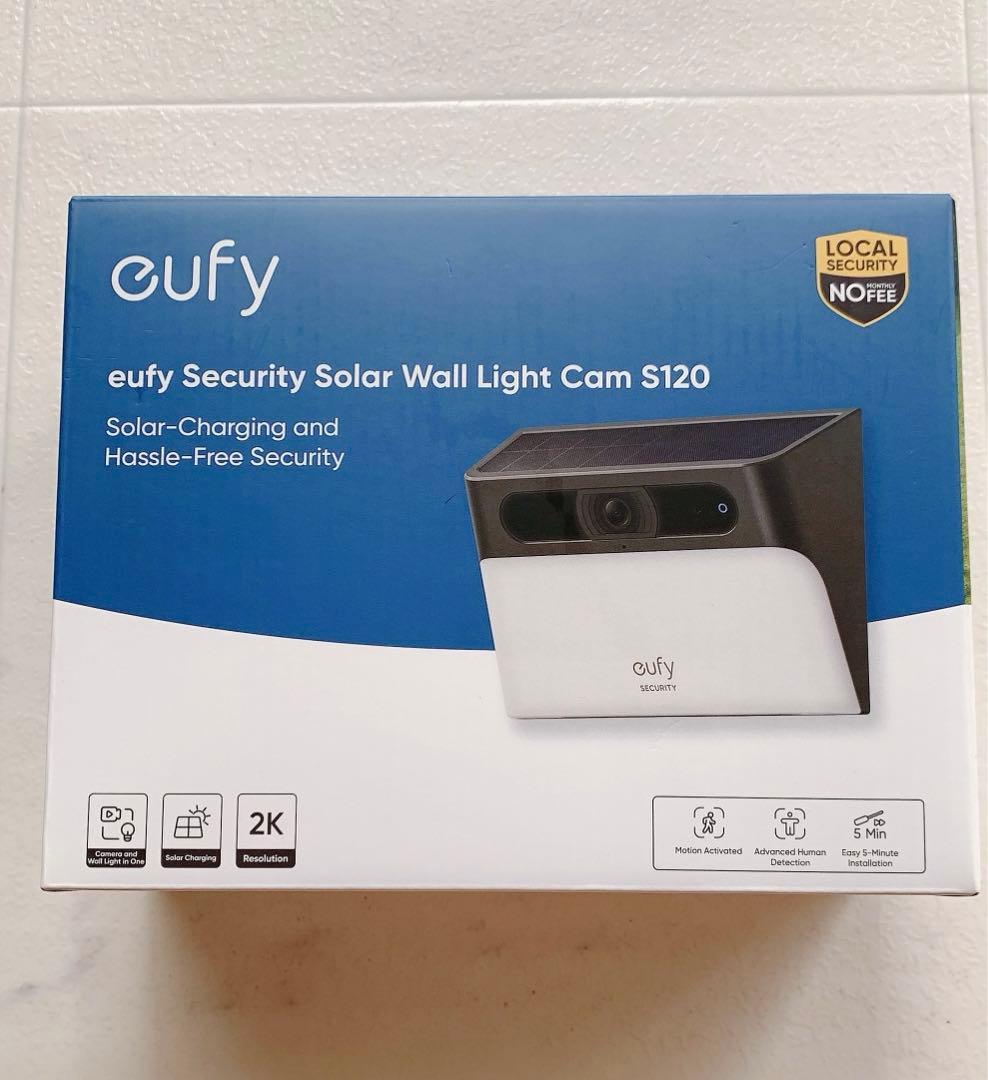 防犯カメラ AnkerEufySolarWallLightCamS120