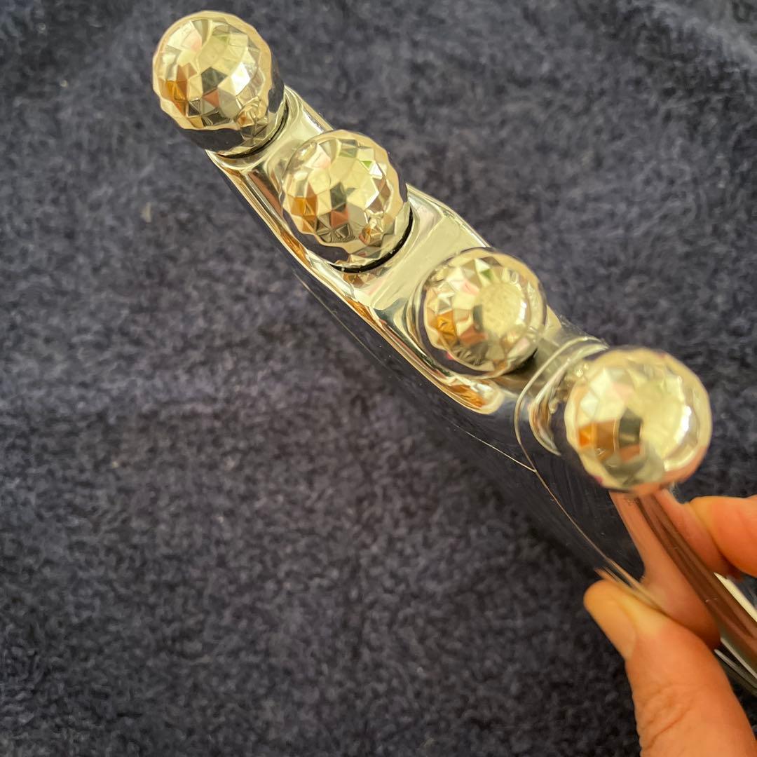 【美品】効果有! ReFa 美顔ローラー カッサ/シルバー 4ボール　専用袋付き