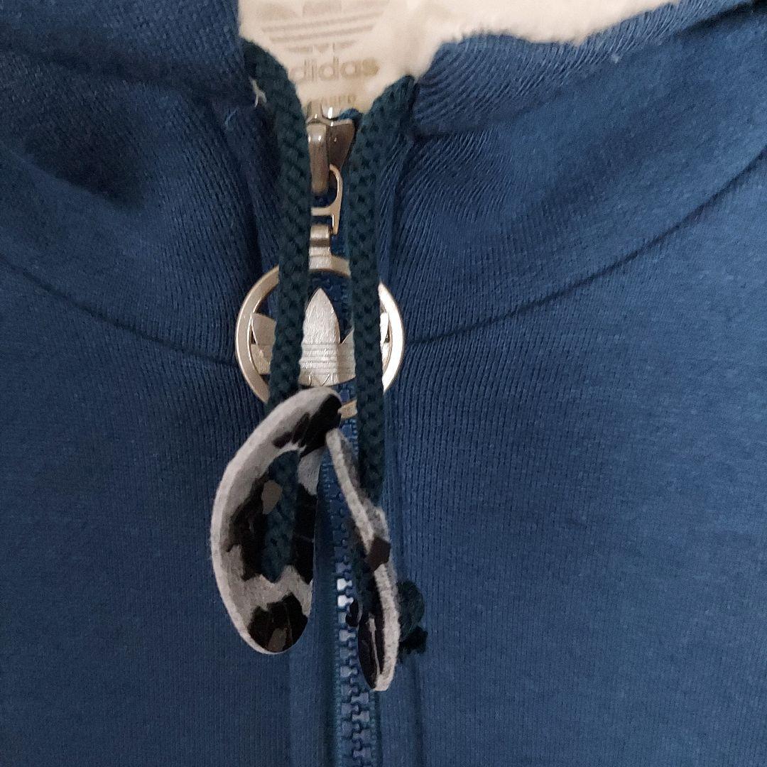 【adidas】80s アディダス デサント製 フルジップ ボアジャケットXL