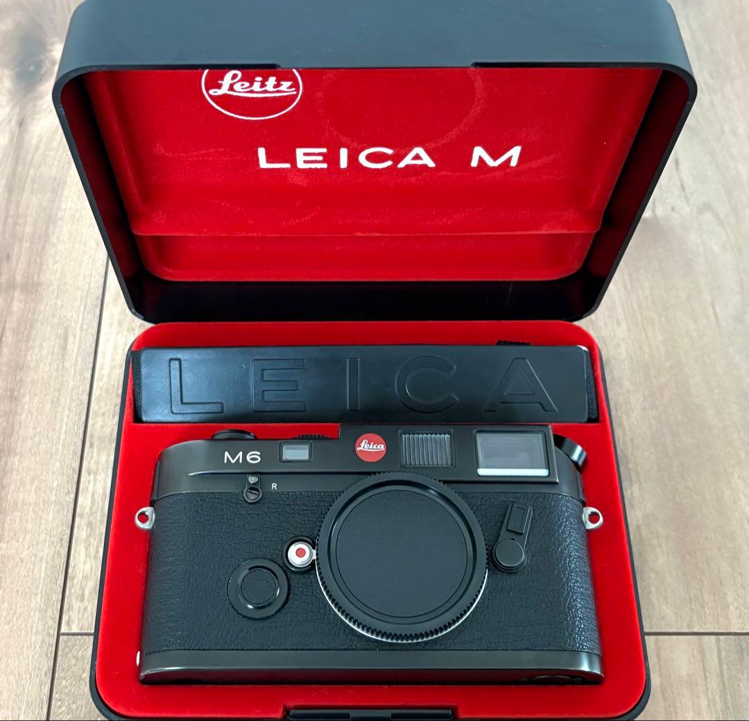 M6 ビッグネーム 希少品 付属品完備 ブラッククローム ライカ LEICA