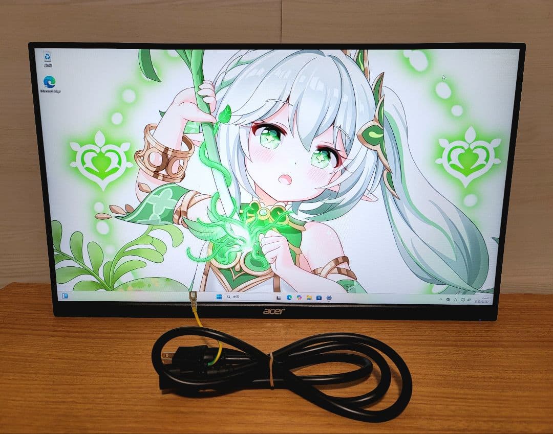 美品　250hz acer ゲーミングモニター KG251QZbmiipx