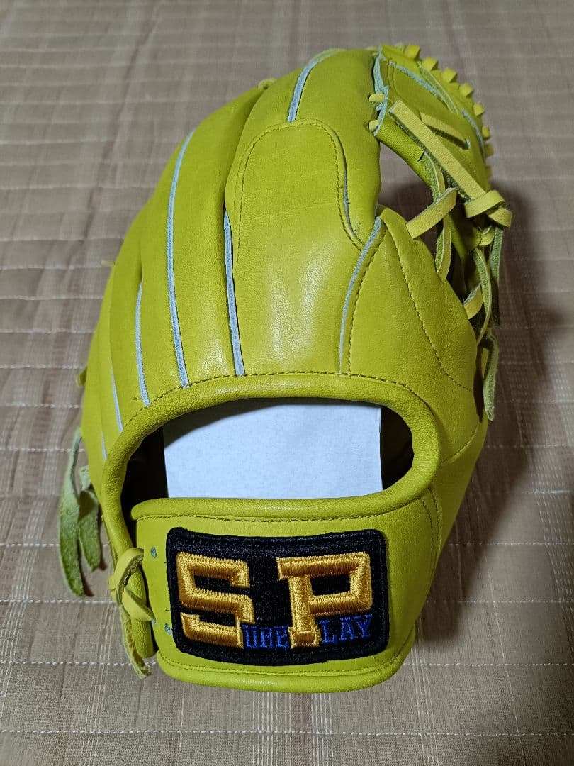 シュアプレイ 軟式オーダーグローブ イエロー