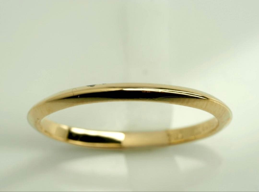 TIFFANY&Co. ティファニー　18k 17号　ナイフエッジ　リング　指輪