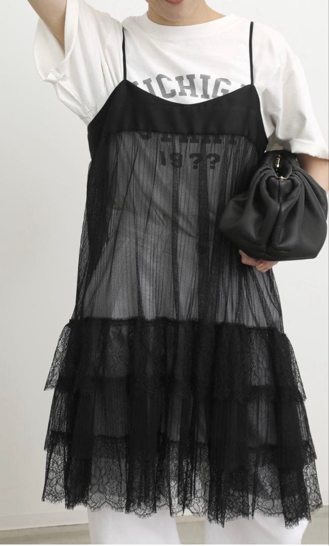 トップス Lisiere race camisole tops