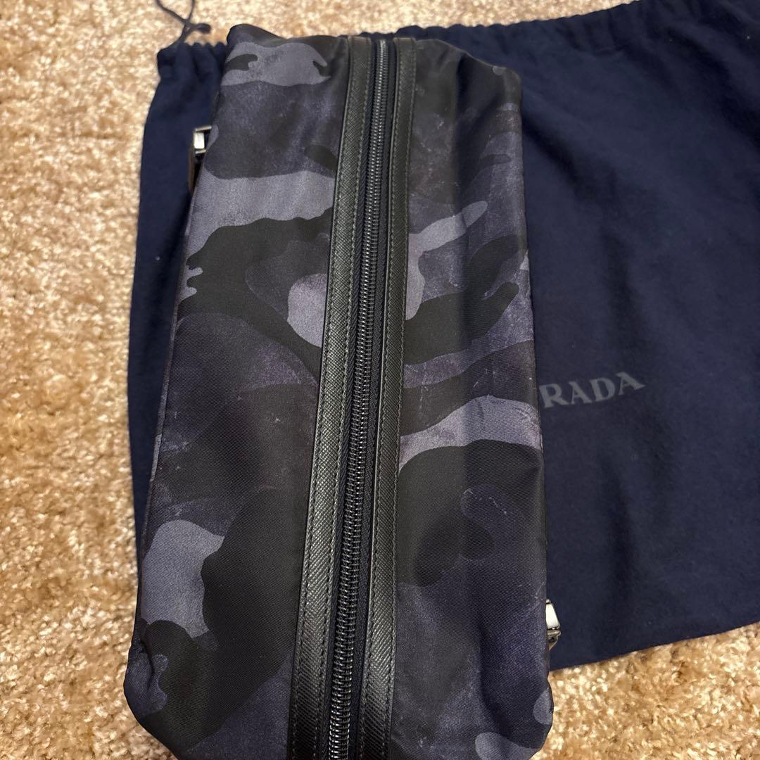 【新品未使用】PRADA カモフラージュ バッグ(ポーチ、ハンドバッグ)