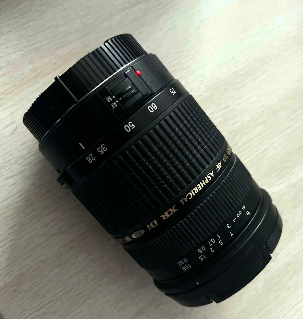 TAMRON 大口径ズームレンズ SP AF28-75mm F2.8 XR Di