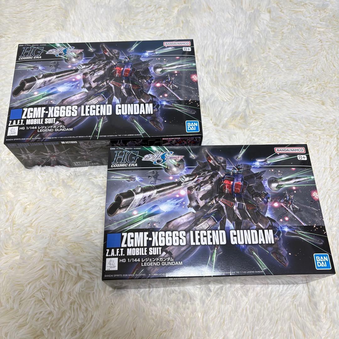 ♡新品未開封［２個セット］【 HG 1/144 レジェンドガンダム 】ガンプラ