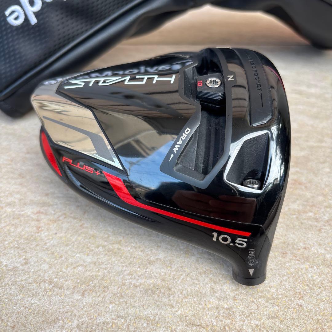 テーラーメイド　ステルスプラスドライバー 10.5 ヘッドのみ　美品