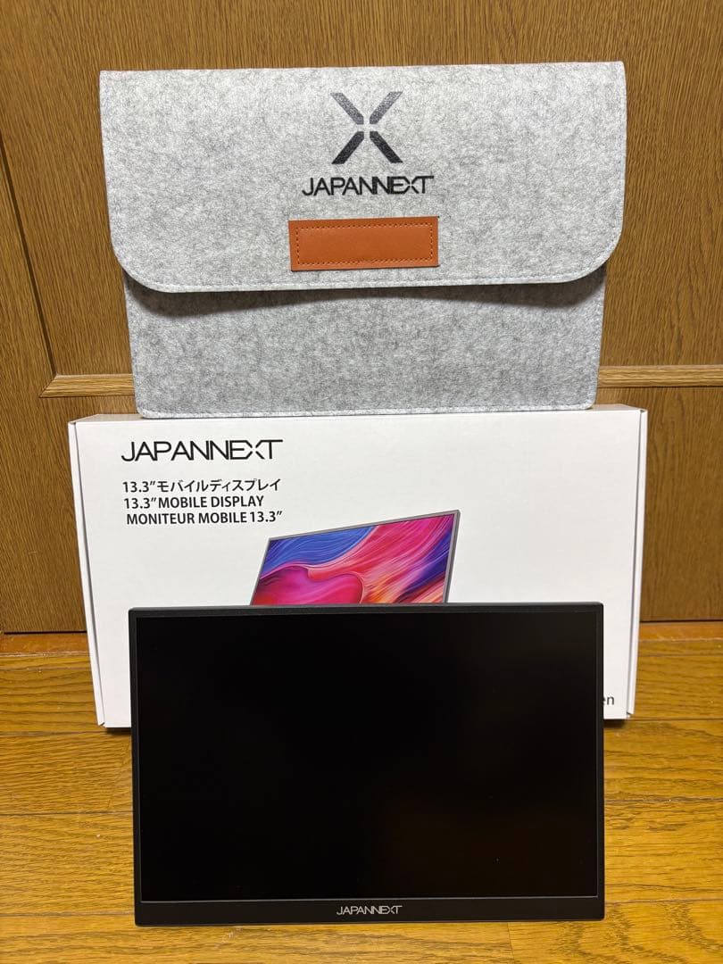 JAPANNEXT モバイルモニター13.3 JN-MD-IPS133WU-T