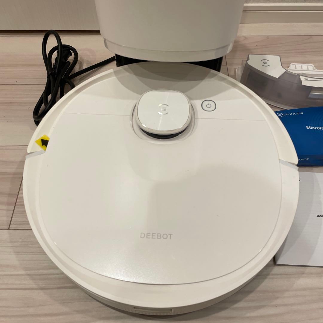 ecovacs DEEBOT T9+ パワフル水拭き 自動ゴミ回収 付属品付