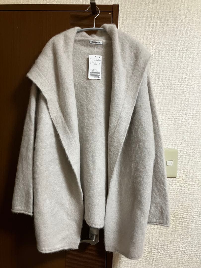 新品 Deuxieme Classe Alpaca Fluffy Gown ホワ