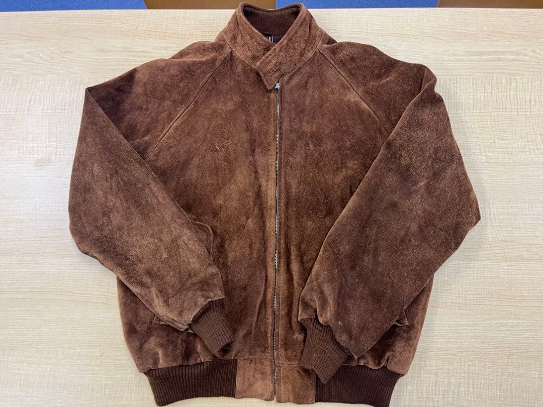 【Ralph Lauren】G9型　ハリントンジャケット　スエードレザー