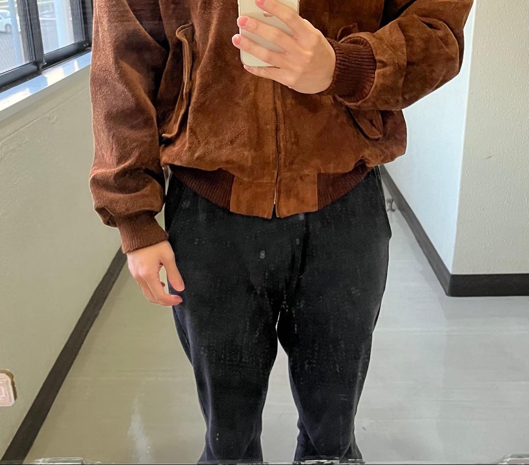 【Ralph Lauren】G9型　ハリントンジャケット　スエードレザー