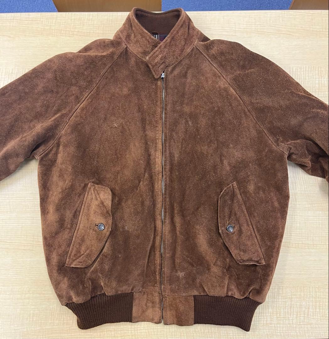 【Ralph Lauren】G9型　ハリントンジャケット　スエードレザー