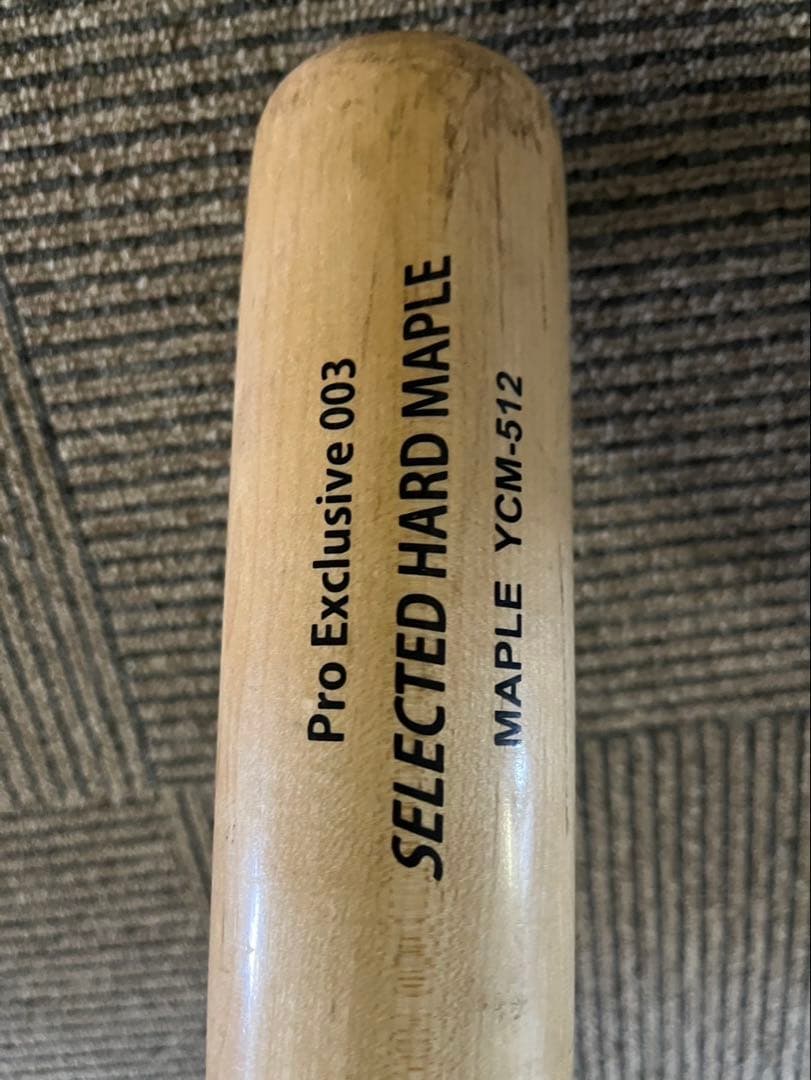ヤナセ　YCM-512 ハードメープル バット