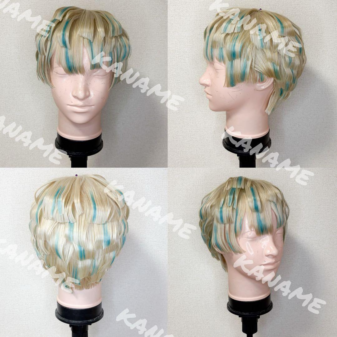 【現品販売】にじさんじ 緋八マナ コスプレ ウィッグ