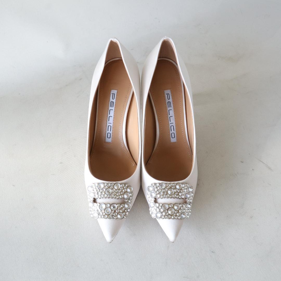 現行品未使用ペリーコアネッリフィッビア　エタニティコレクション8cmヒール35