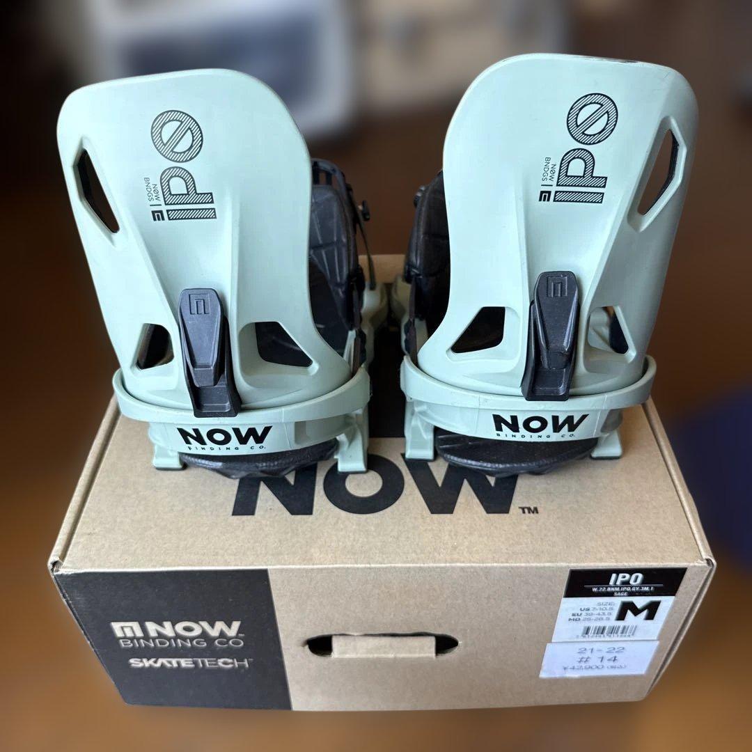 21-22 NOW IPO ビンディング MサイズSAGE【定価42900円】