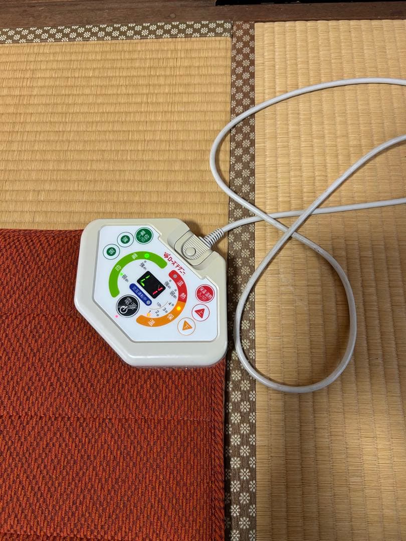 ローズテクニーJNR-1004 電気マット　シングルサイズ　オレンジ