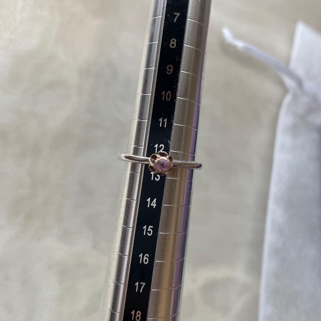 Rosa Maria ピンクサファイア シルバーリング