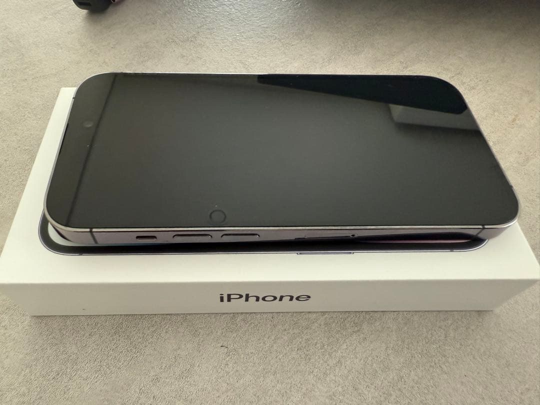 iPhone 14 Pro ディープパープル 256GB 箱新品同様