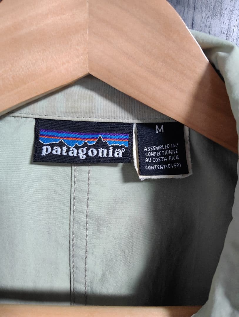 patagonia★ ベージュグリーン★ ジャケット