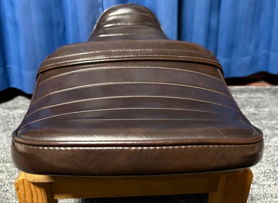 カワサキ ZRX400 純正ベース タックロールシート ローシート アンコ抜き