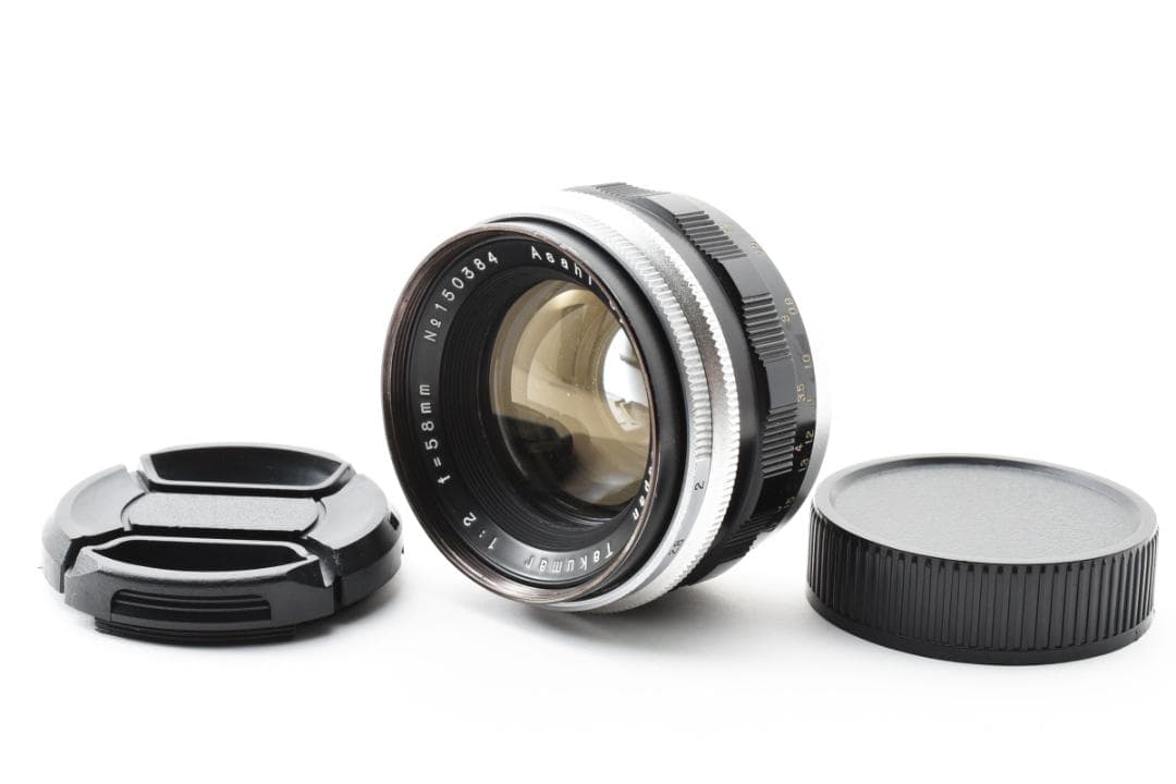 【希少レンズ】 Asahi Takumar 58mm F2 Y034