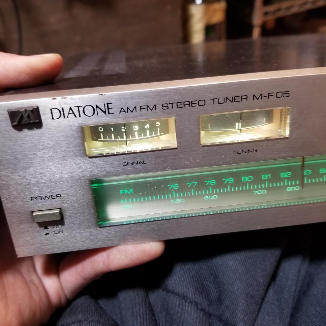 DIATONE AM FM STREO TUNER M-F 05 ラジオ