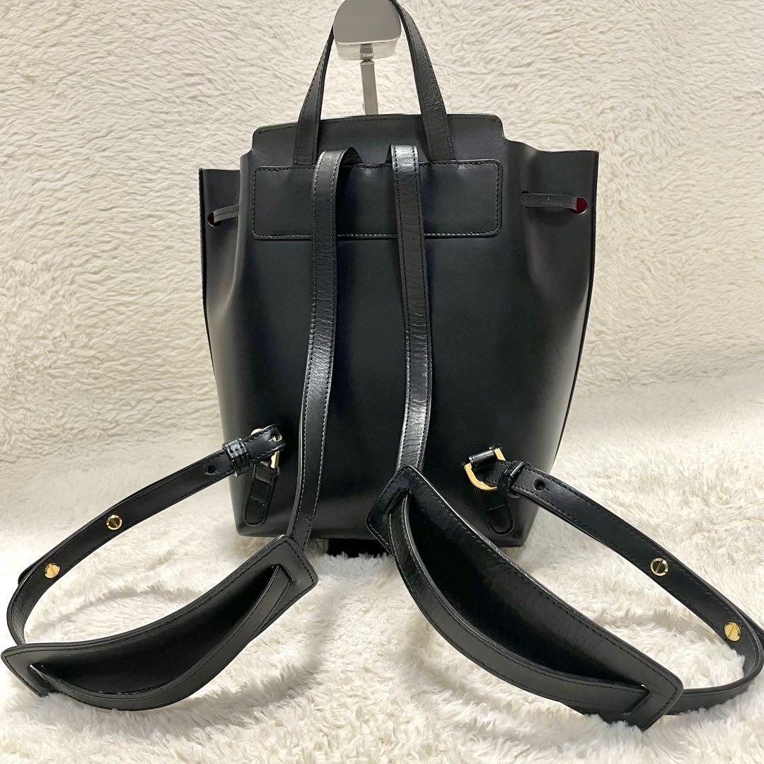 美品 Mansur Gavriel マンサー ガブリエル フラップレザーリュック