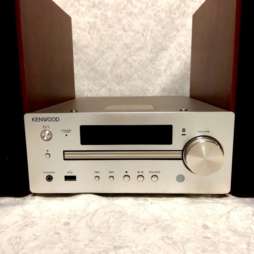 KENWOOD ミニコンポ シルバー