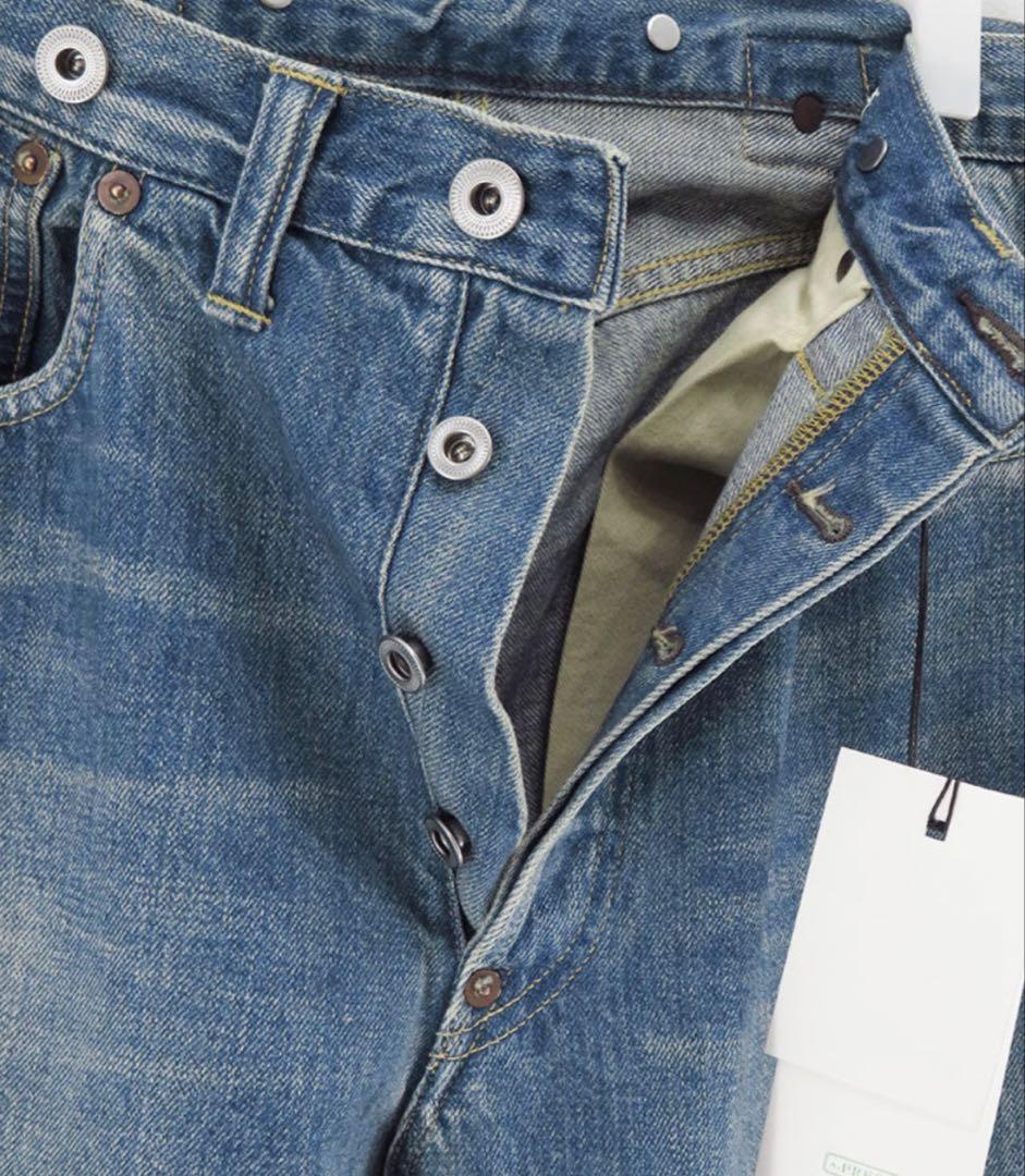 新品 A.PRESSE No.2 Washed Denim 32/30 26SS