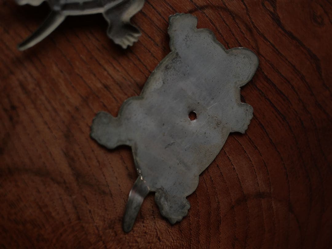 釘隠し　亀　銅　古民家　骨董　古美術　古家具　古道具　アンティーク　昭和レトロ