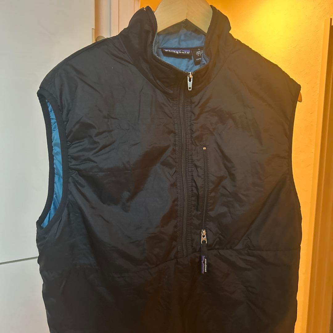 patagonia ブラック ベスト S パフボール　ベスト