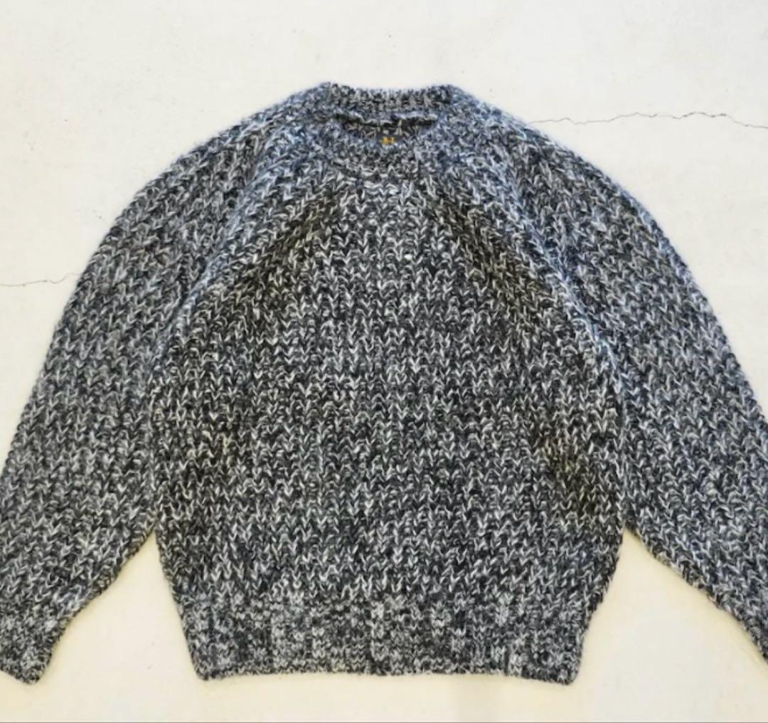 【新品未使用】BATONER CHUNKYFLUFFY シグネチャークルーネック