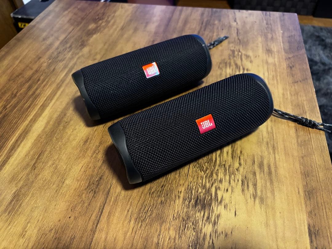 JBL フリップ5ワイヤレススピーカー ブラック2台セット