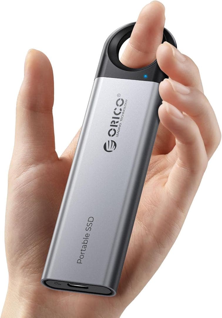 ORICO ポータブルSSD USB-C 5.2インチ2TB