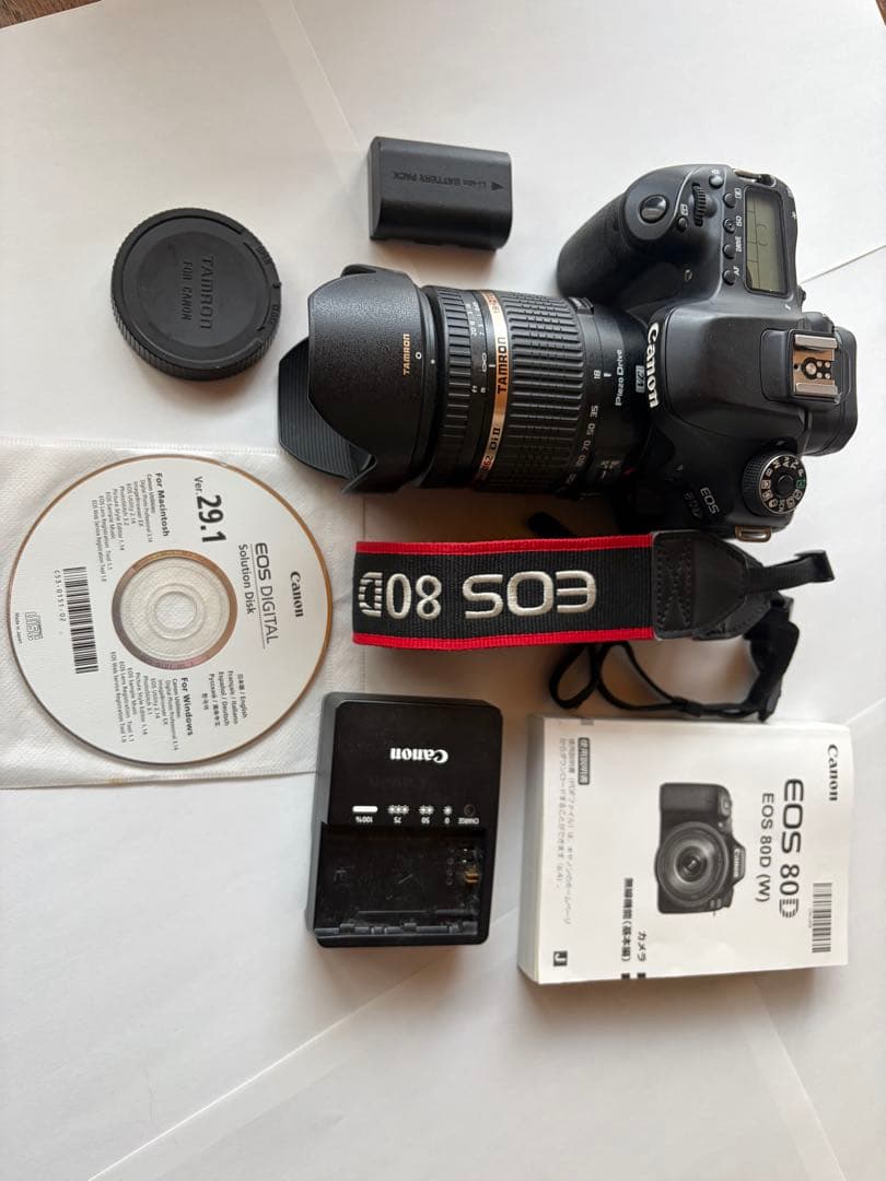 Canon EOS 80D 訳あり TAMURON レンズセット