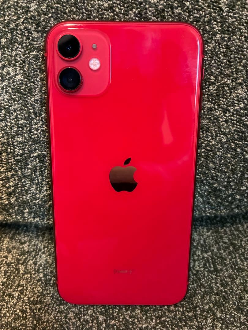 美品　iPhone11 アイフォン11 64GB 赤 SIMフリー