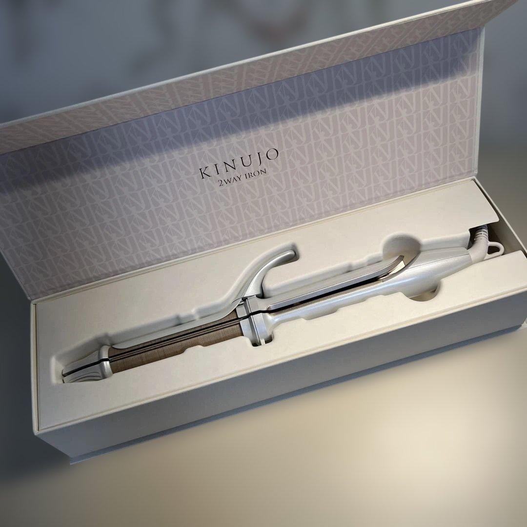 購入したばかり使用2回KINUJO26mm2wayアイロン