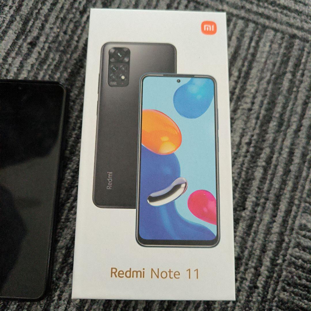 ②[美品]Xiaomi Redmi Note 11 本体