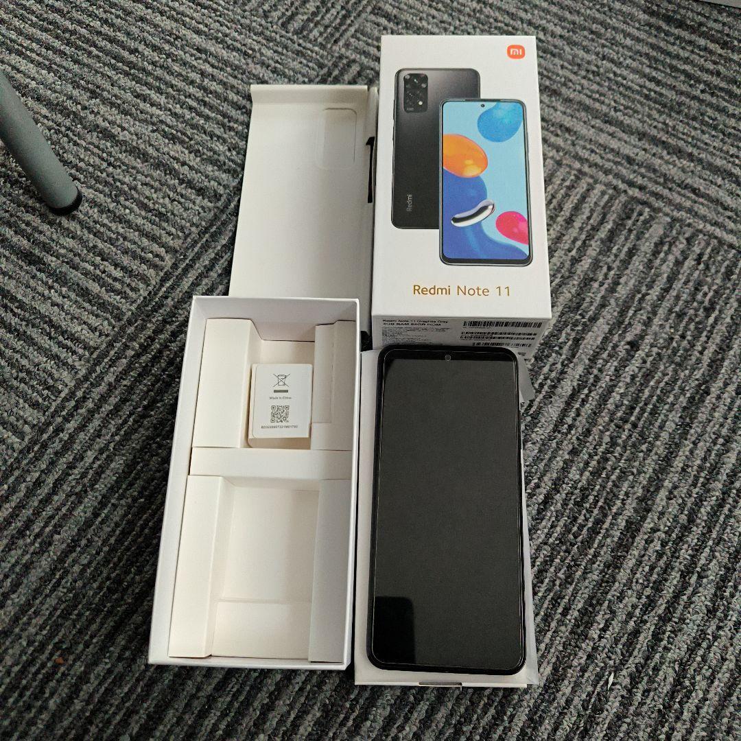 ②[美品]Xiaomi Redmi Note 11 本体