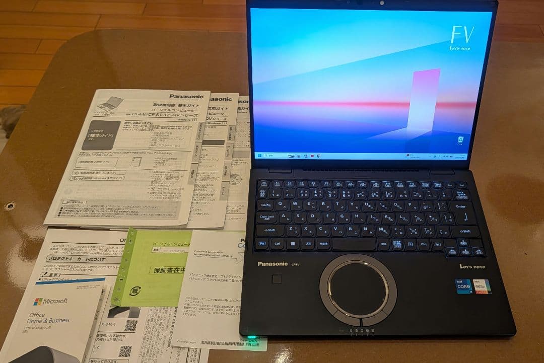 Windowsノート本体 Let's note FV3 Corei7-1260P