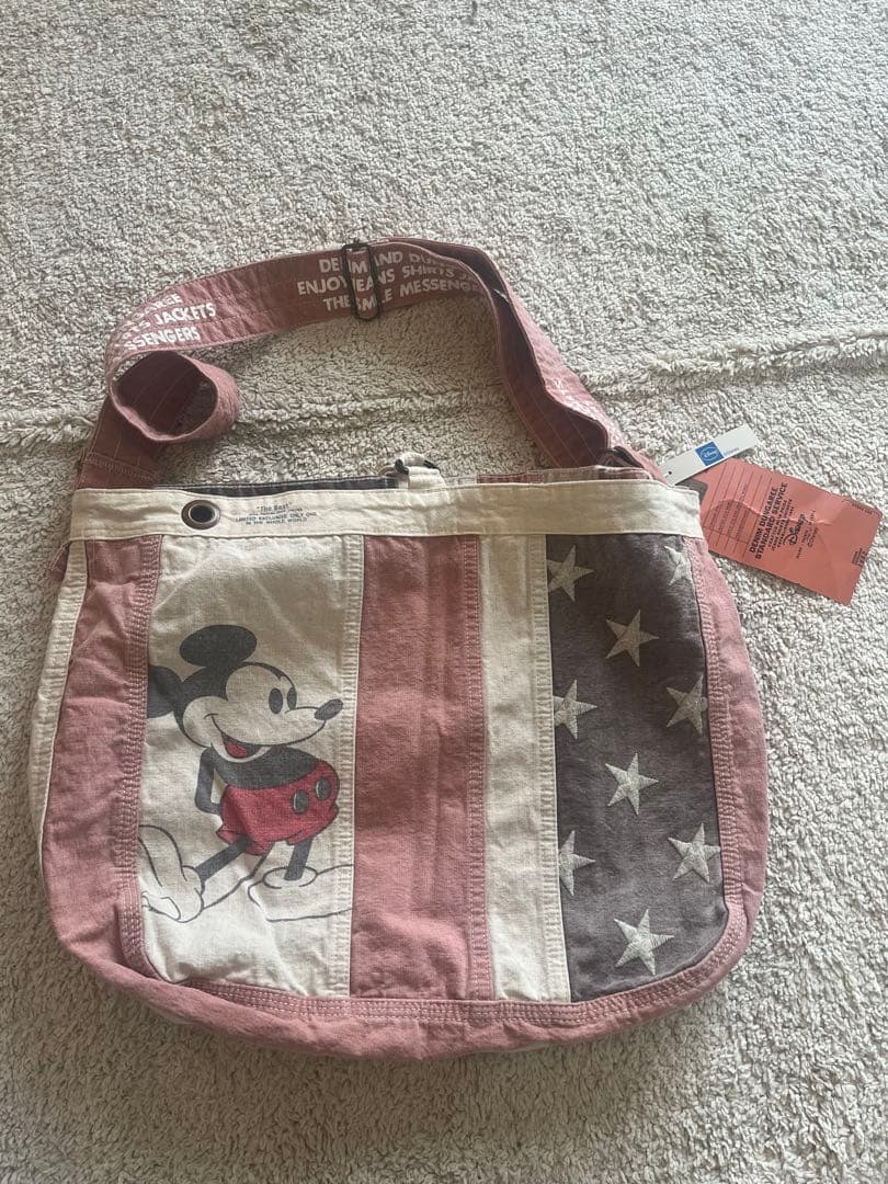 デニム&ダンガリー ミッキー　アメリカ　バッグ