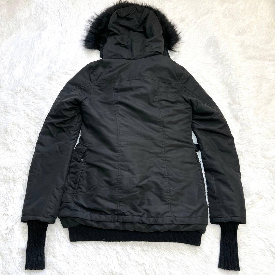 SLY N3B ダウン ボアライナー ラクーン 中綿 黒 ミリタリー y2k