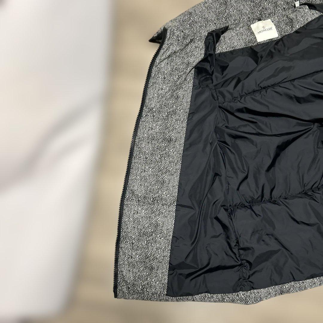 MONCLER ジェルボワーズ ダウンコート ツイード柄　サイズ1 稀少