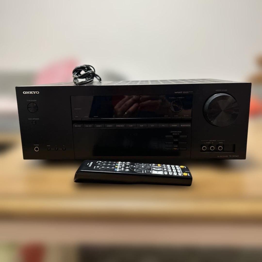 アンプ ONKYO TX-SR343 AV RECEIVER