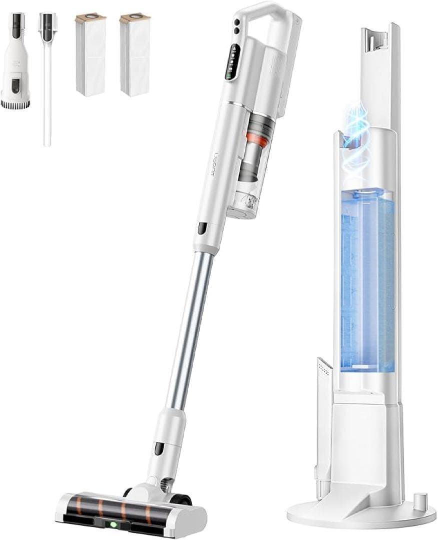 uwant V500 コードレス掃除機 自動ゴミ収集ドック✨