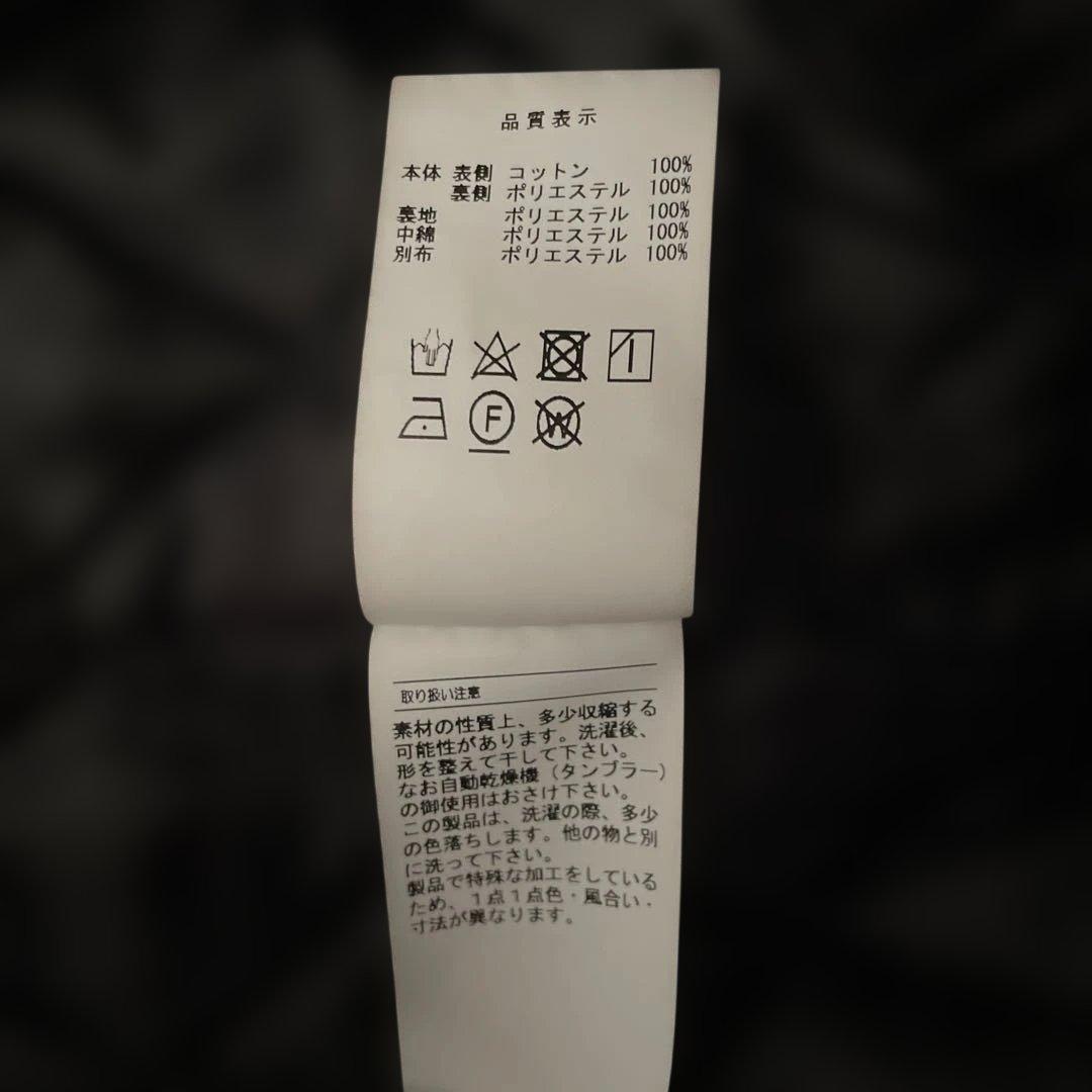 DESCENDANT ダークグリーン チェックジャケット